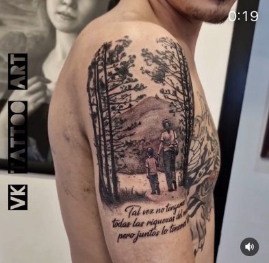 Vicente y sus tatuajes